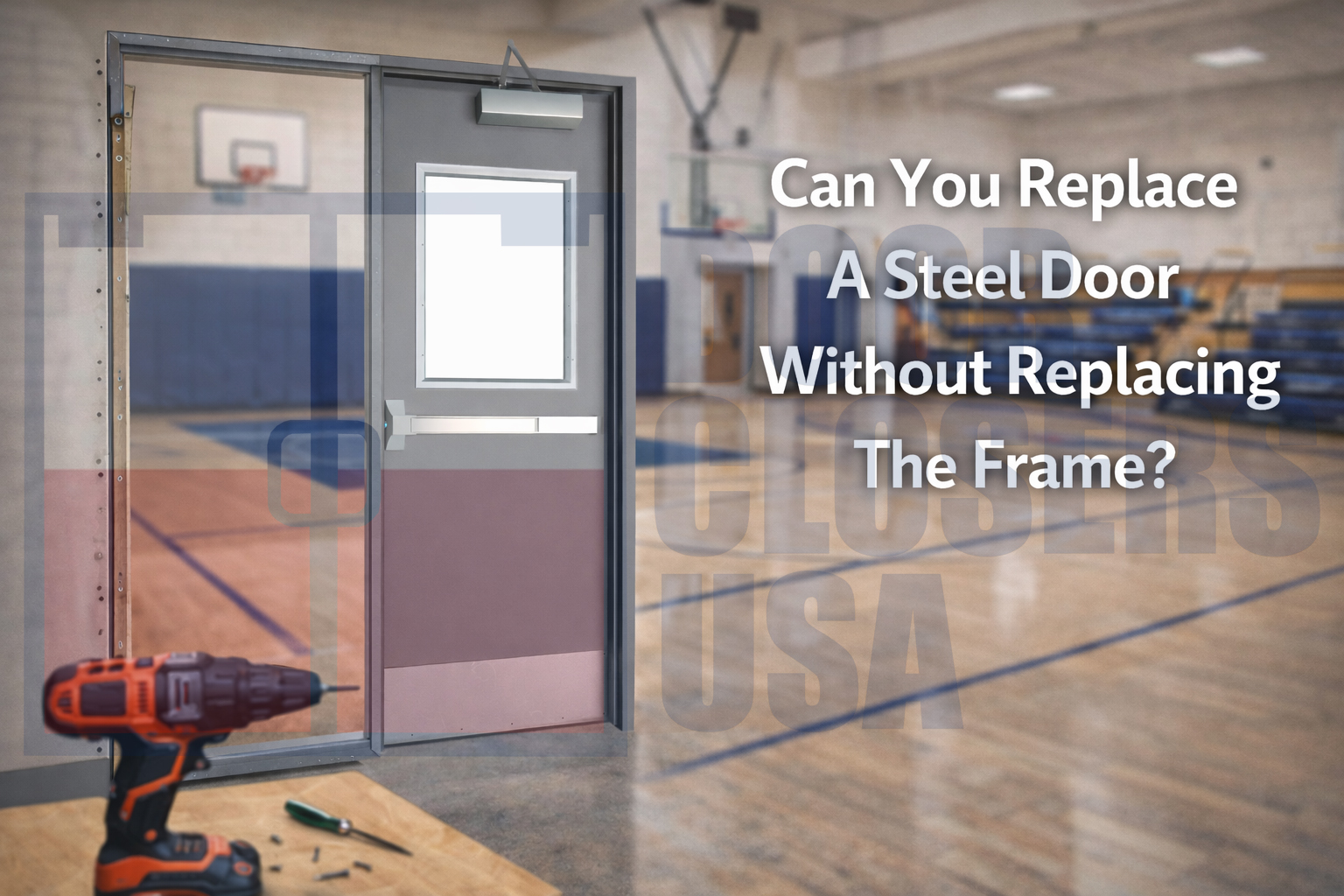 Can You Replace a Steel Door Without Replacing the Frame? | Commercial ...