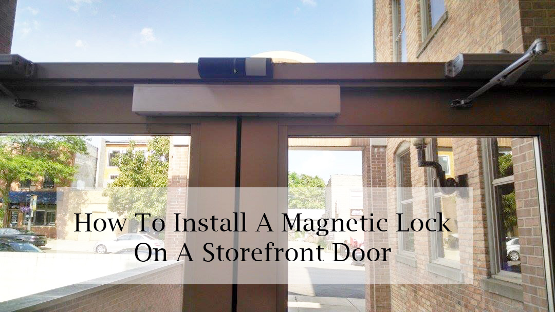 how to install door magnetic lock, 600 Lbs door Electric Magnetic Lock ...