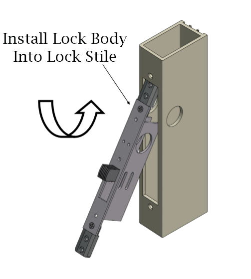 How To Replace A Storefront Door Lock