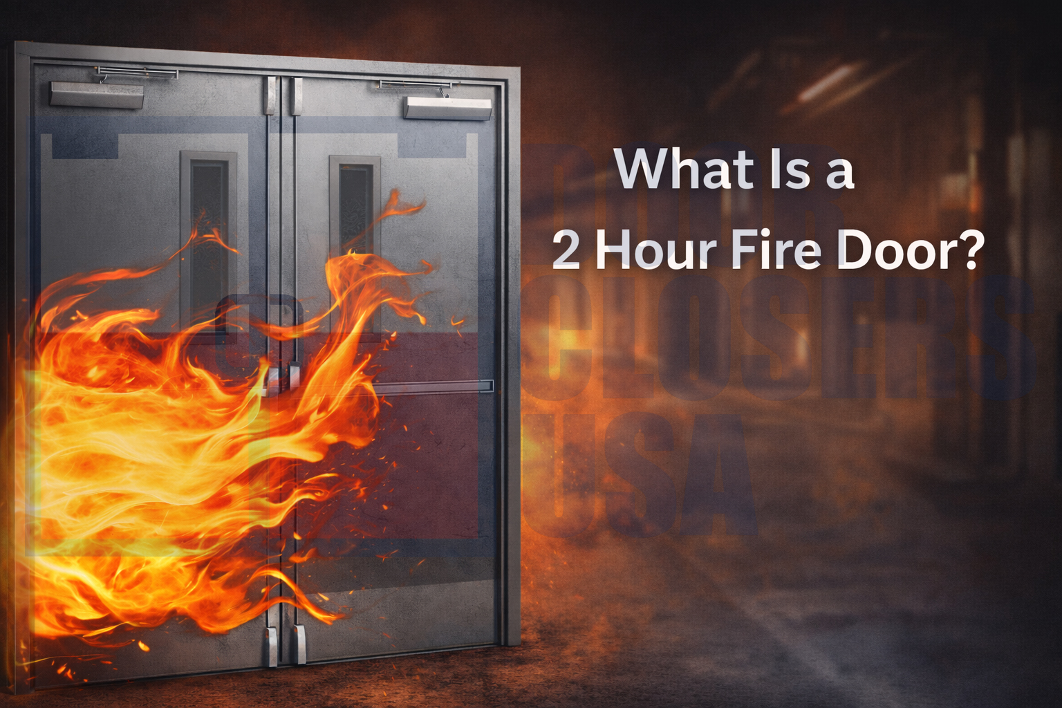 What Is a 2 Hour Fire Door? - Fire Rated Walls vs Door Ratings | Door ...