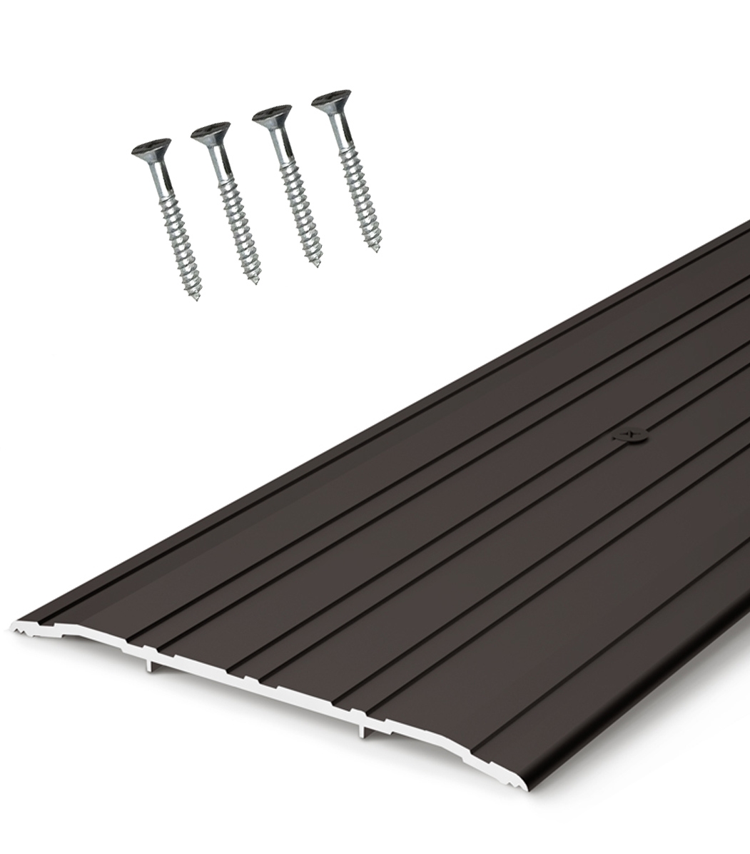 36 in. Length Hollow Metal Door Saddle Threshold, 5 in. Wide x 1/4 in ...